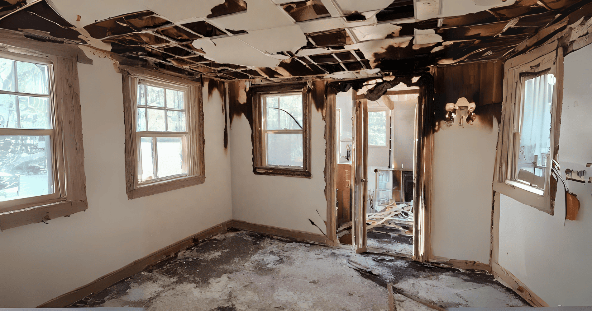 Fire & Smoke Damage Restoration crew working in Richmond, VA - Independent Restoration Services